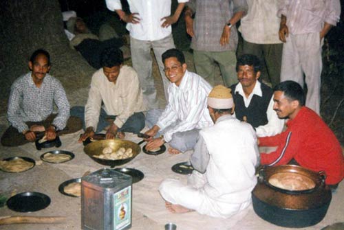 Preparing the Dinner : Uttaranchal Village