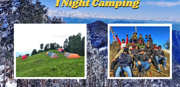 Nagtibba Short 1 Night Trek Package ex-Dehradun