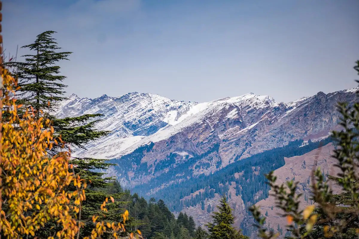 Himalayan Peaks from Himachal