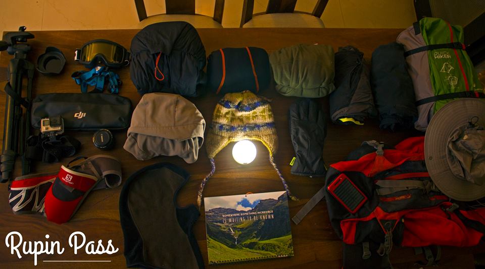 Trekking Equipment Checklist, Trekking Gears